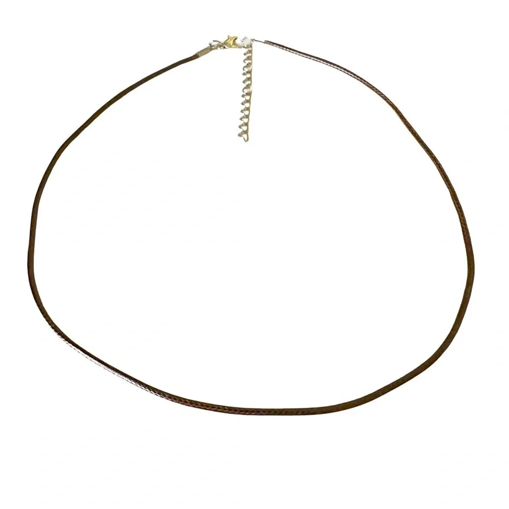 🔴 5 for $10 ONE Darker Brown Hemp Rope Necklace for Jewelry Making - Picture 2 of 6